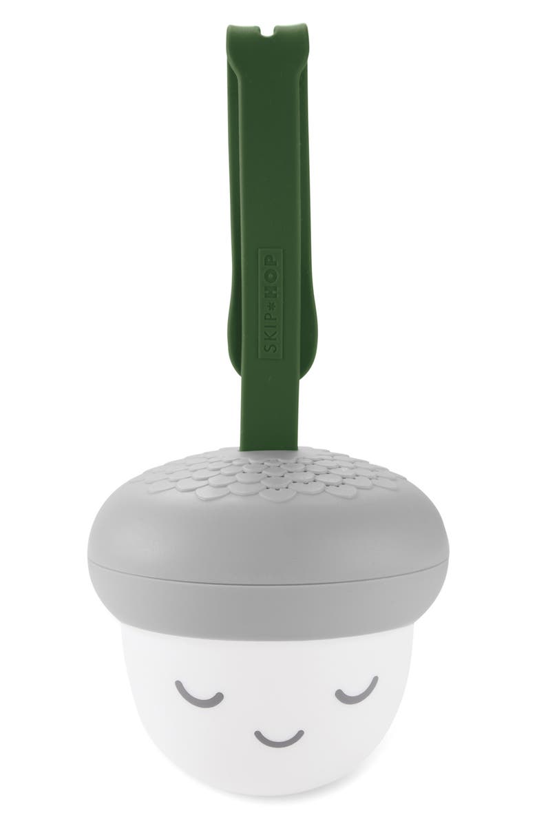 Skip Hop Glow With Me Portable Acorn Nightlight/Sound Machine, Main, color, 