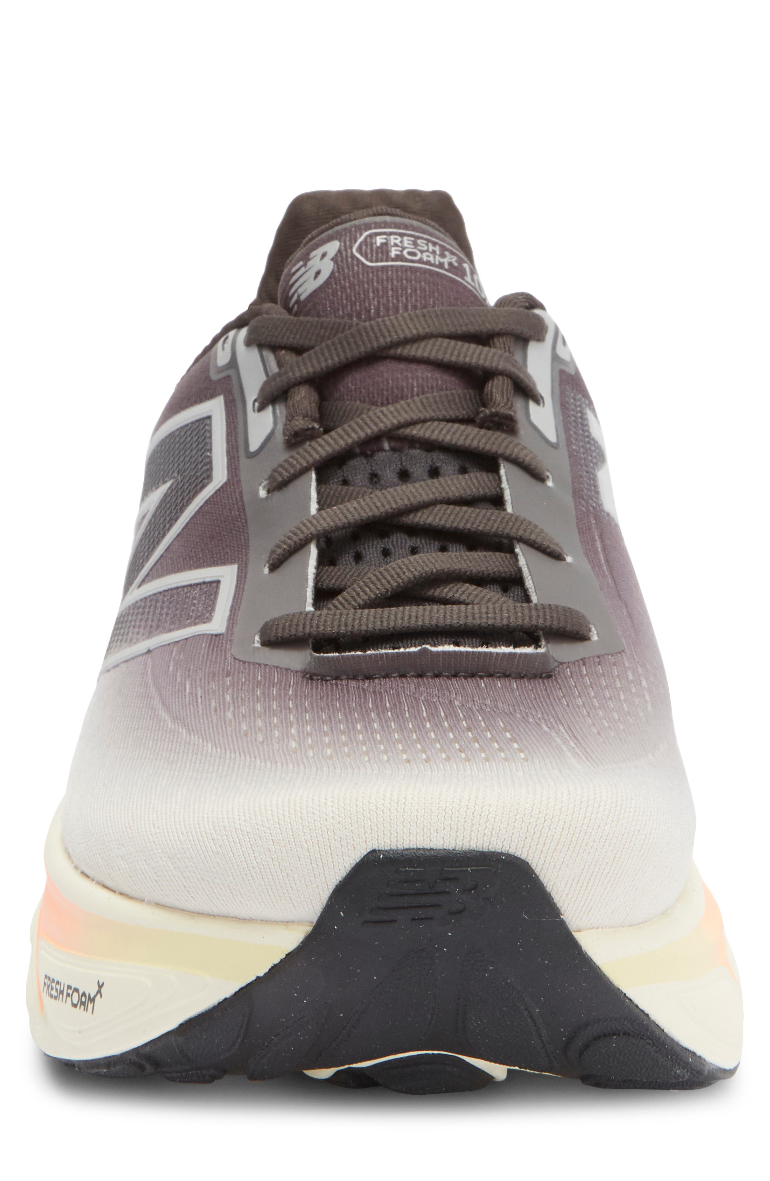 New Balance Fresh Foam X 1080 v14 Running Shoe, Alternate, color, Black Cement/ Angora