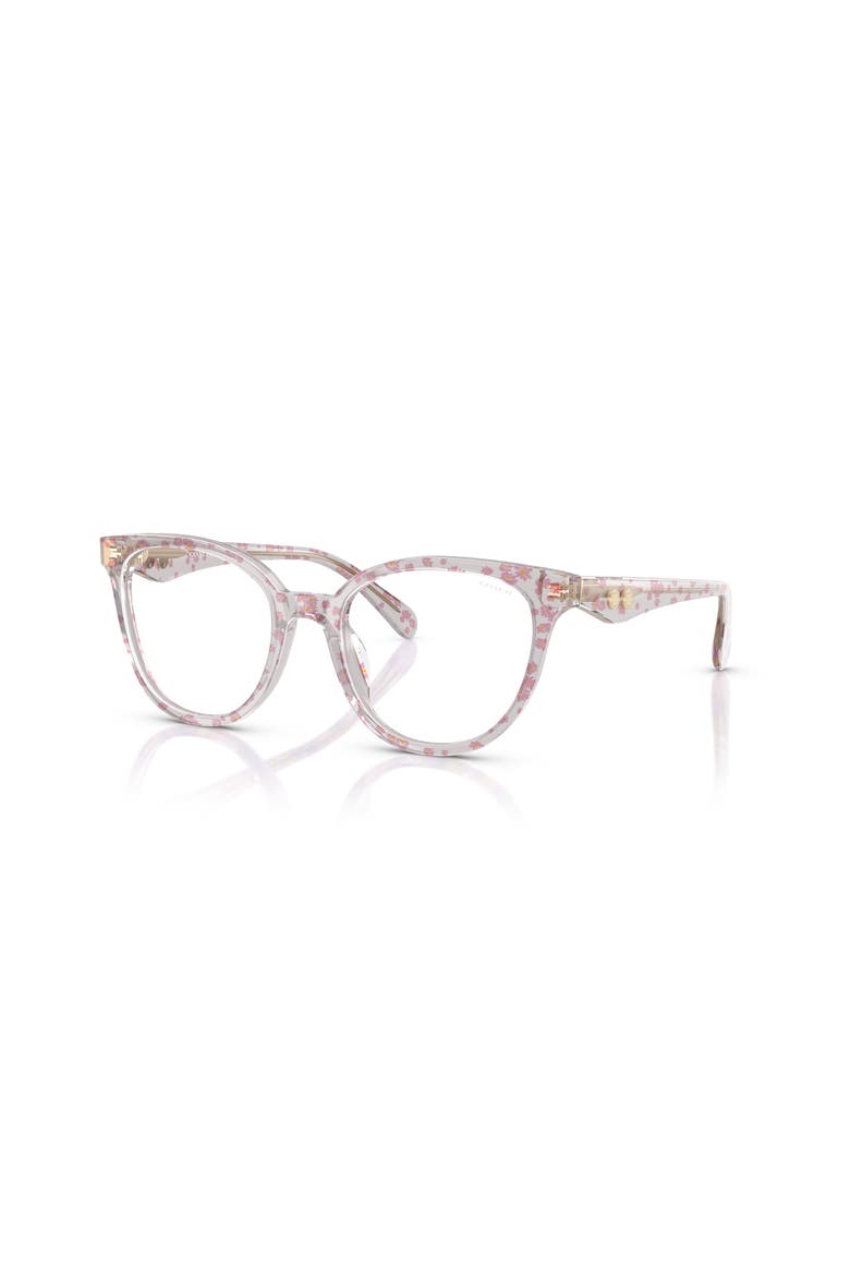 51mm Round optical glasses, Main, color, Pink