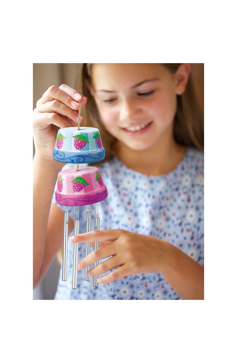 4M Make A Wind Chime Craft Kit, Alternate, color, Multicolored