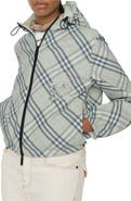Burberry Cropped Reversible Check Jacket