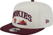 New Era Men's New Era White Virginia Tech Hokies Collegiate 9FIFTY A-Frame Snapback Hat