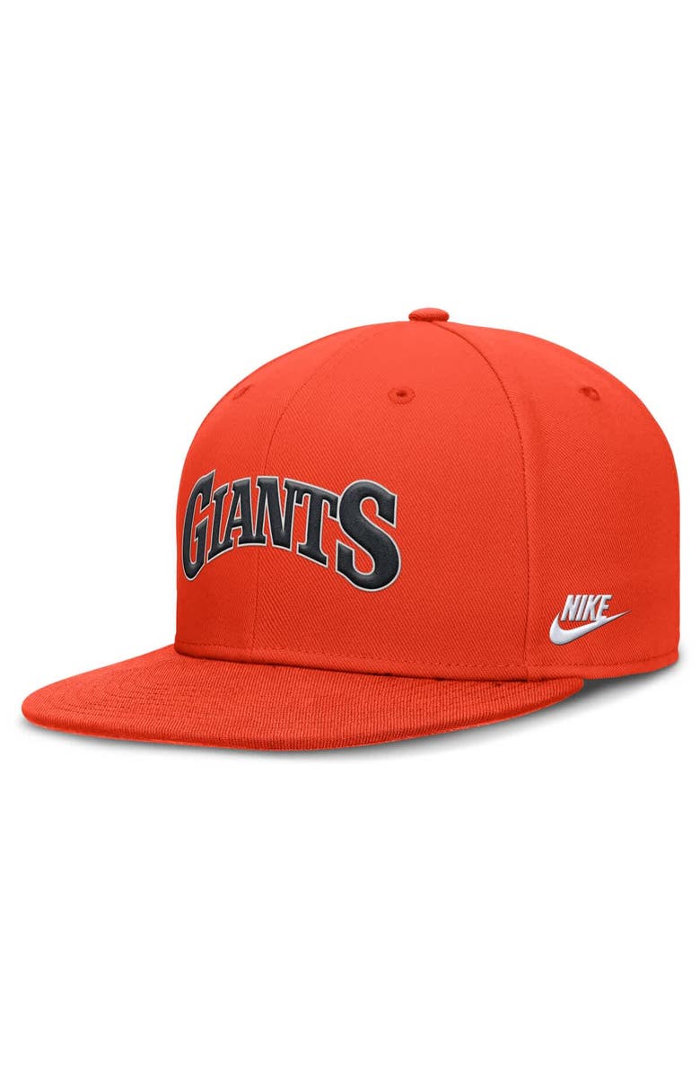 Nike Men's Nike Orange San Francisco Giants Cooperstown True Performance Fitted Hat, Alternate, color, 