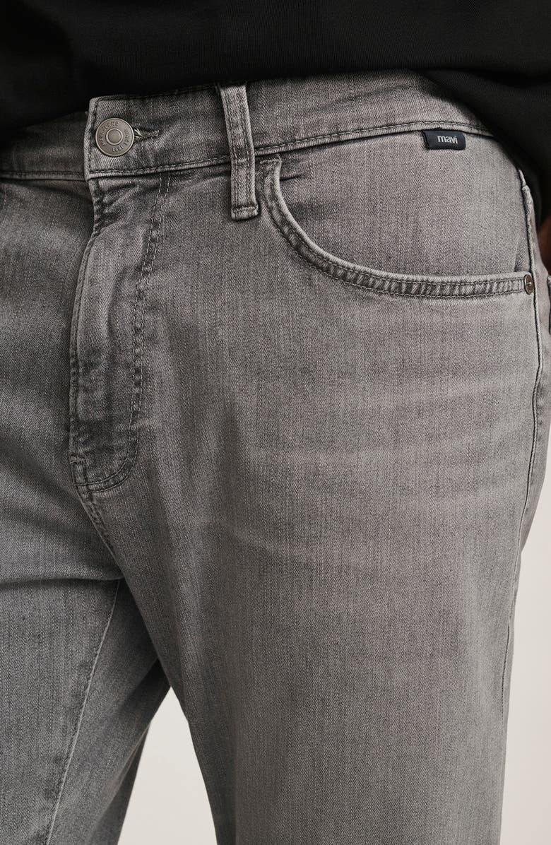 Mavi Jeans Zach Straight Leg Stretch Jeans, Alternate, color, Light Smoke Supermove