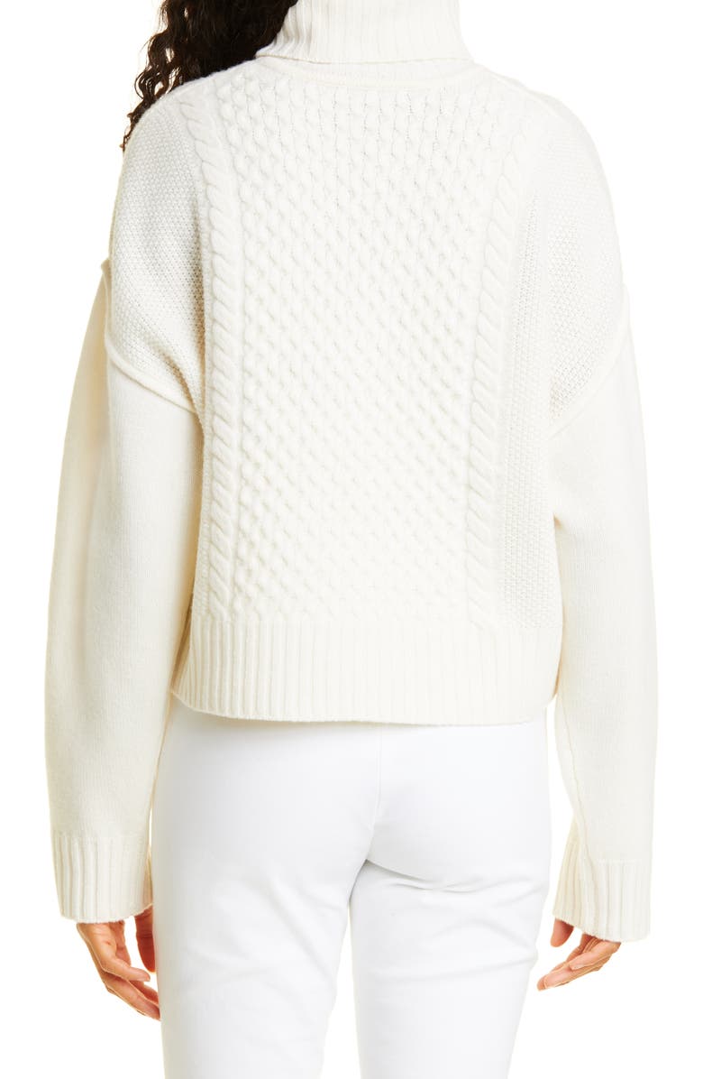 ATM Anthony Thomas Melillo Turtleneck Wool Sweater, Alternate, color,