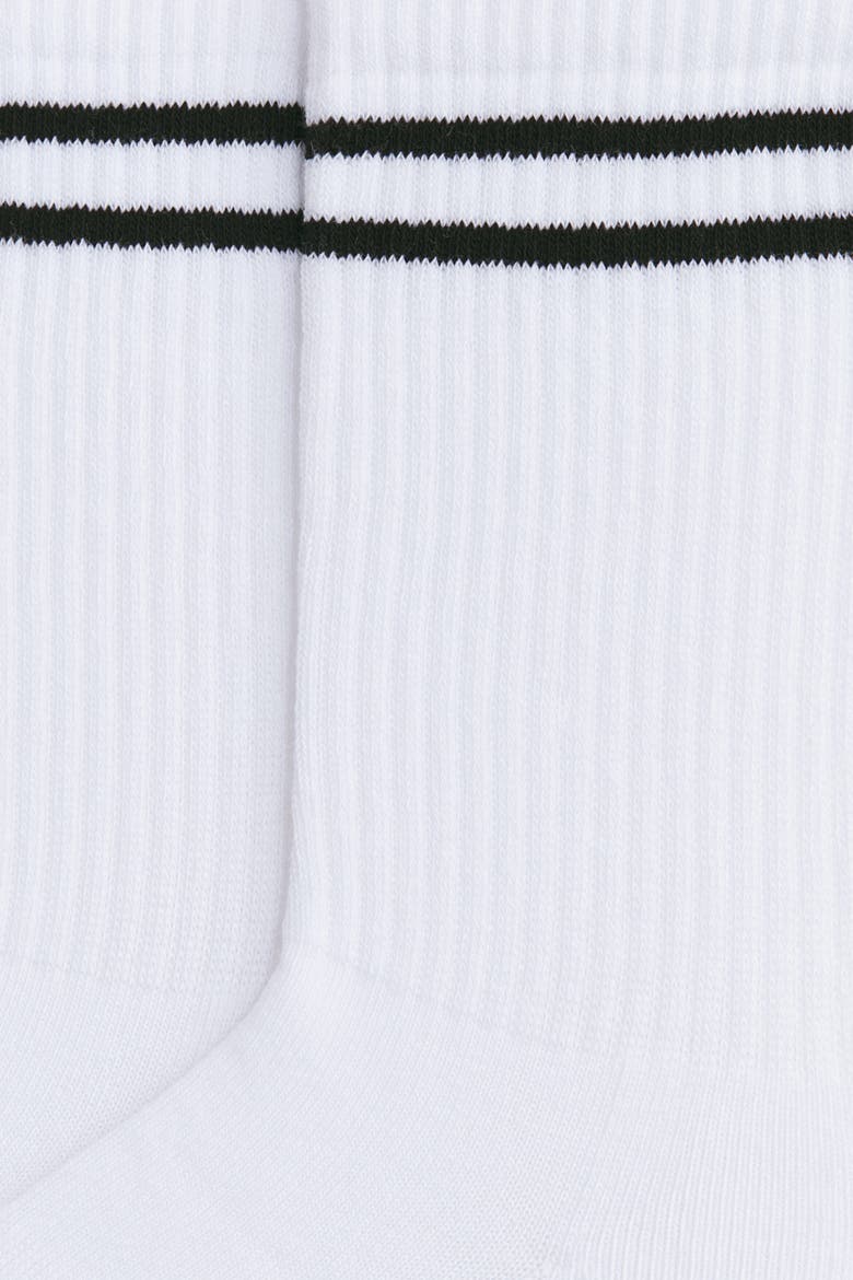 7-pack Sports Socks, Alternate, color, White/striped