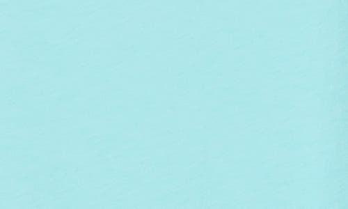 Eileen Fisher Bateau Neck Cotton Boxy Top In Blue