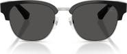 Burberry 52mm Round Sunglasses