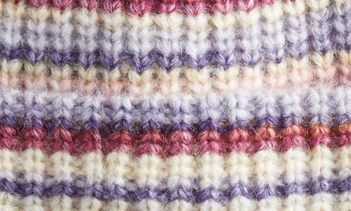 Treasure & Bond Melange Knit Beanie In Multi