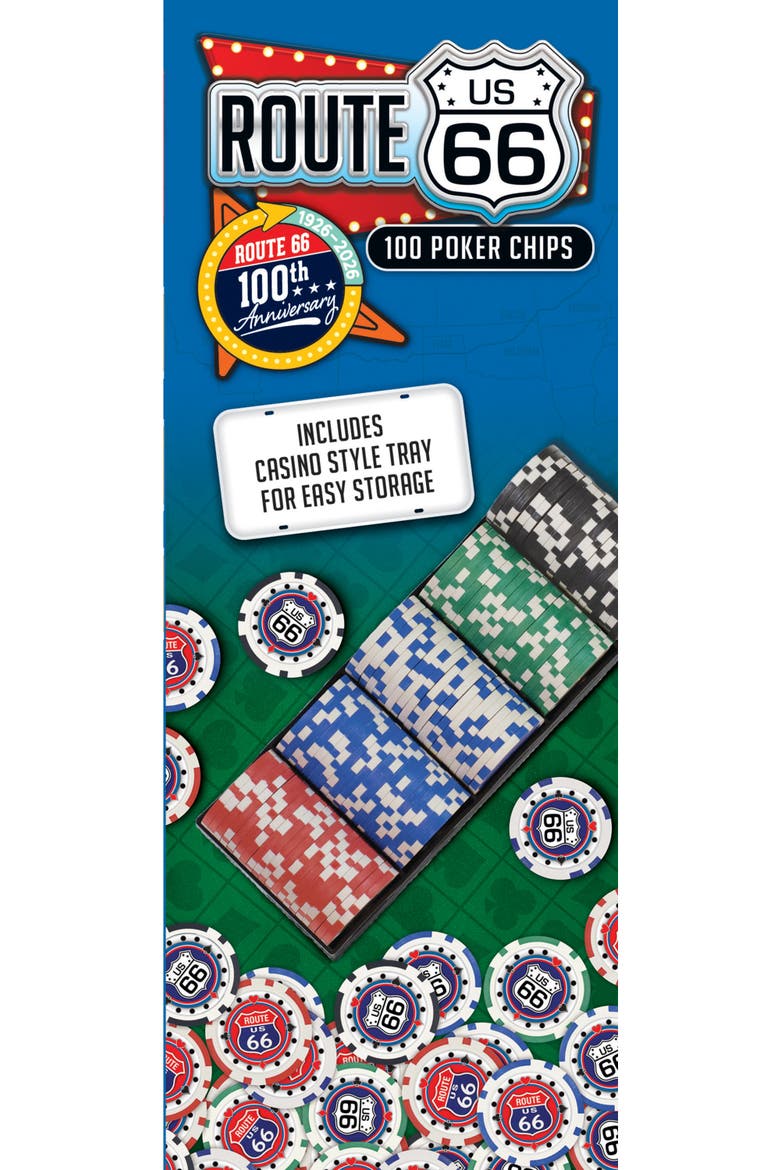 Route 66 100 Piece Poker Chips | Nordstrom