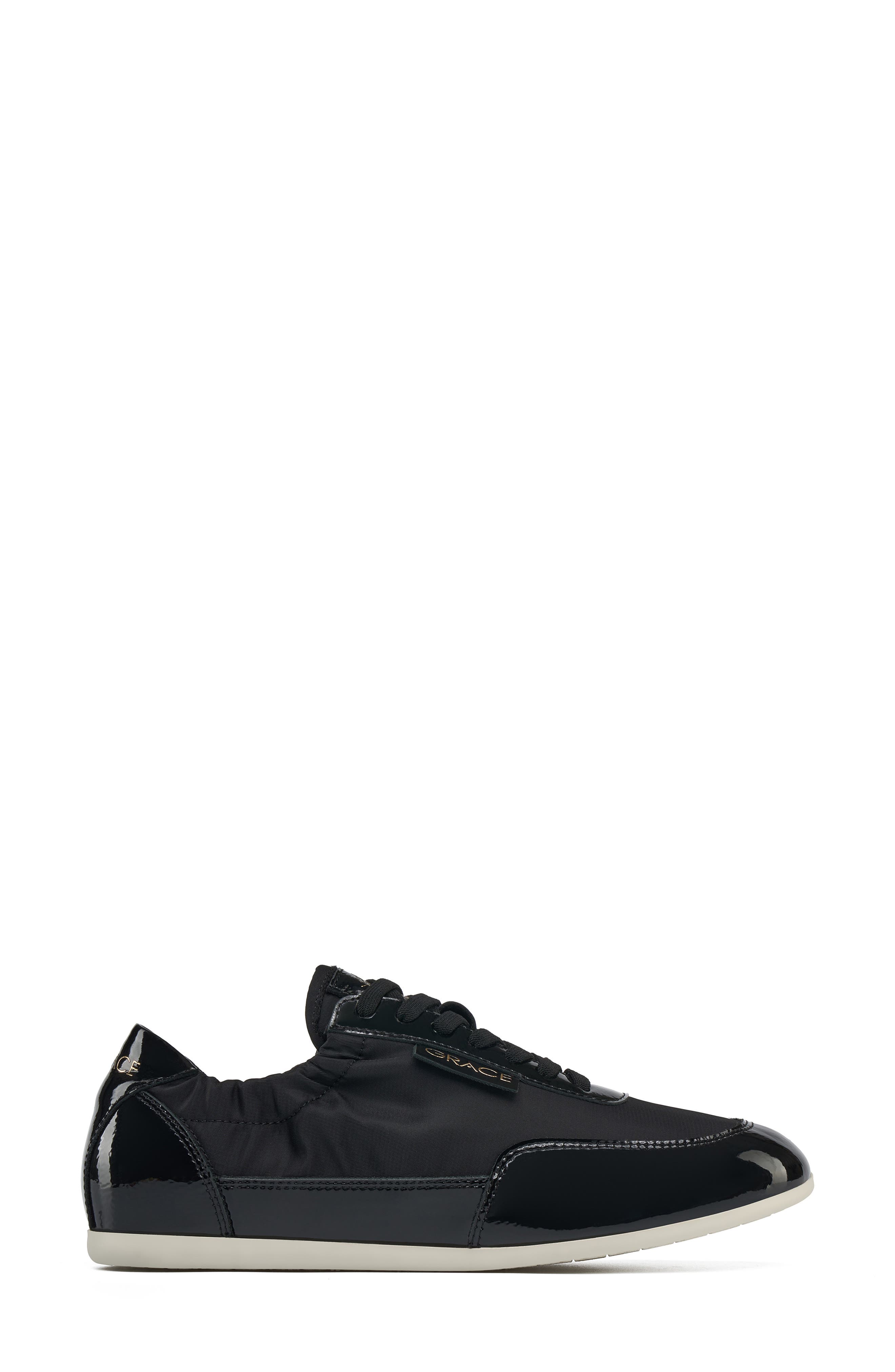 Pamela Sneaker, Alternate, color, BLACK