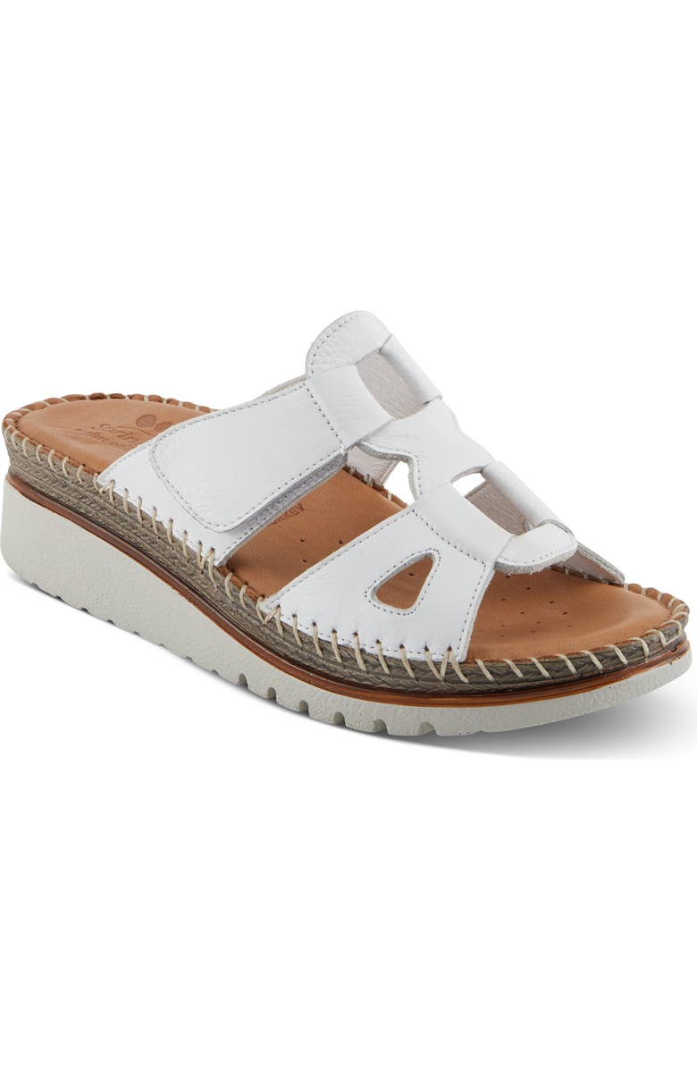 Spring Step Montera Platform Sandal, Main, color, White