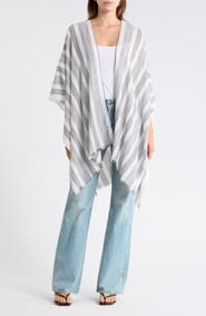 NORDSTROM RACK Gauze Ruana