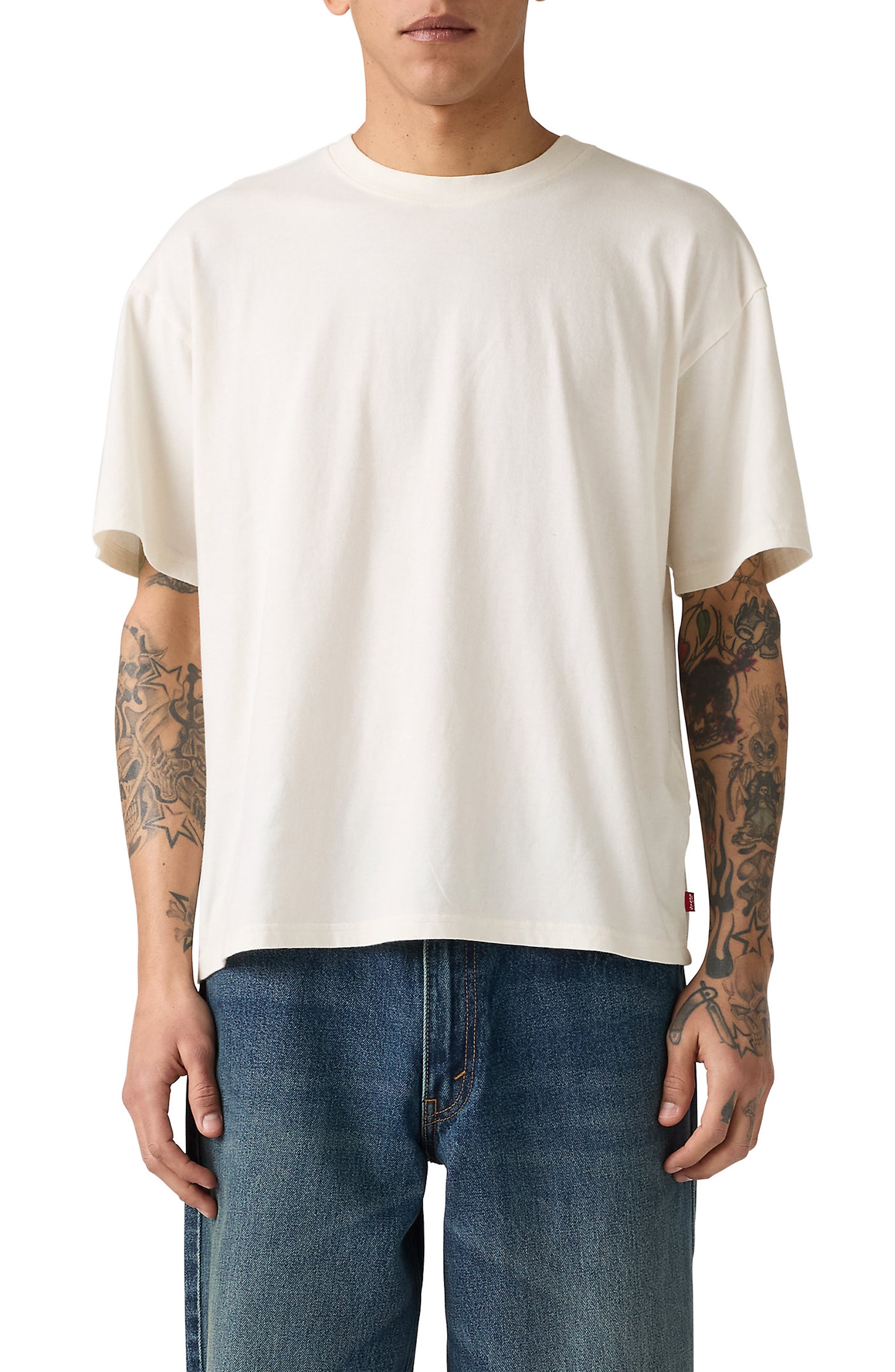 Levi's® Boxy Crop Cotton T-Shirt
