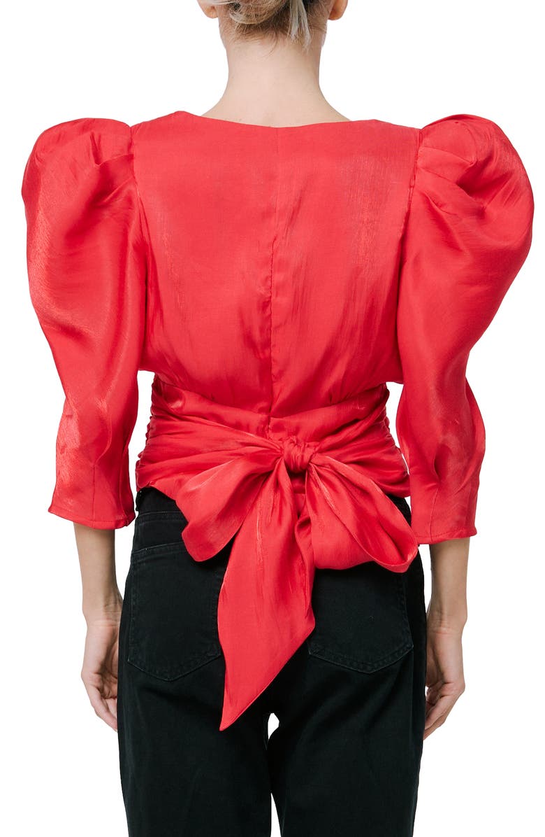 CIEBON Farrah Top, Alternate, color, Red