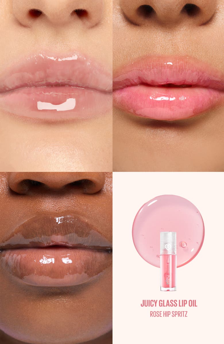 Kaja Mini Kises Juicy Glass Lip Oil Set $39 Value, Alternate, color, 