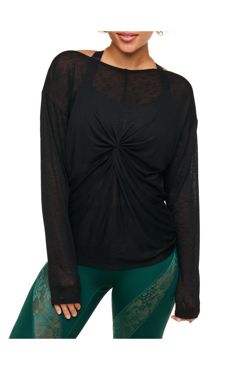 Adore Me Mallory Long Sleeve Active Top, Main, color, 