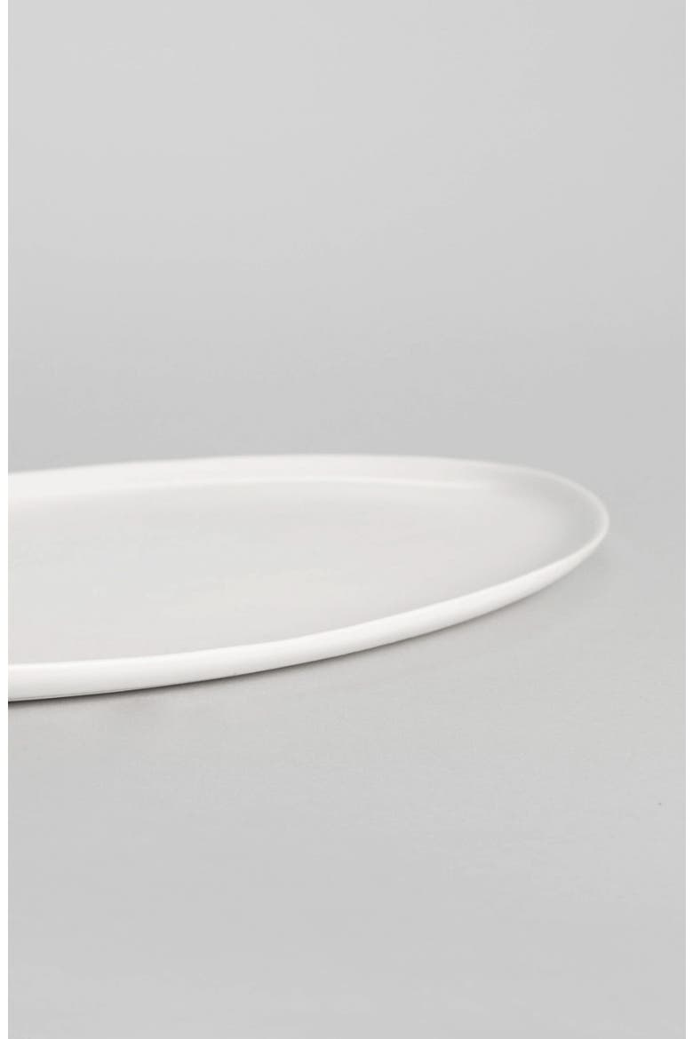 The Oval Serving Platter, Alternate, color, CLOUD WHITE