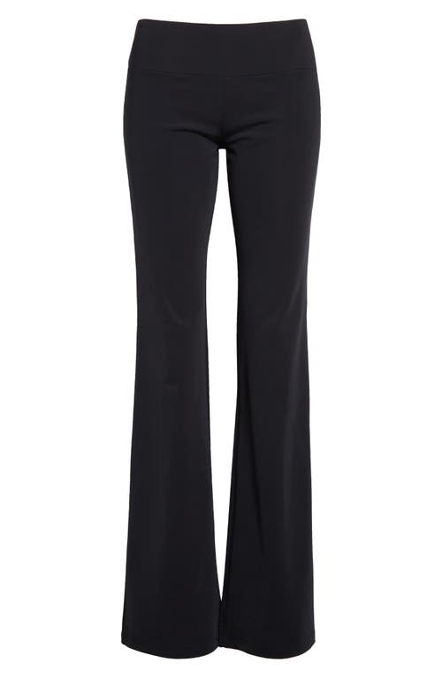 COURRÈGES COURRÈGES LOW RISE SCUBA KNIT BOOTCUT PANTS 