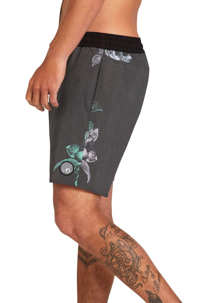 Migration Swim Trunks, Alternate, color, BLACK