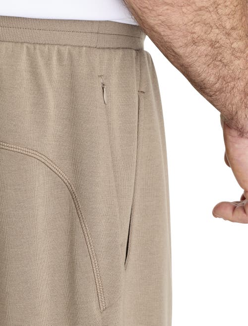 REEBOK REEBOK BIG & TALL PERFORMANCE DOUBLE-KNIT ATHLETIC SHORTS