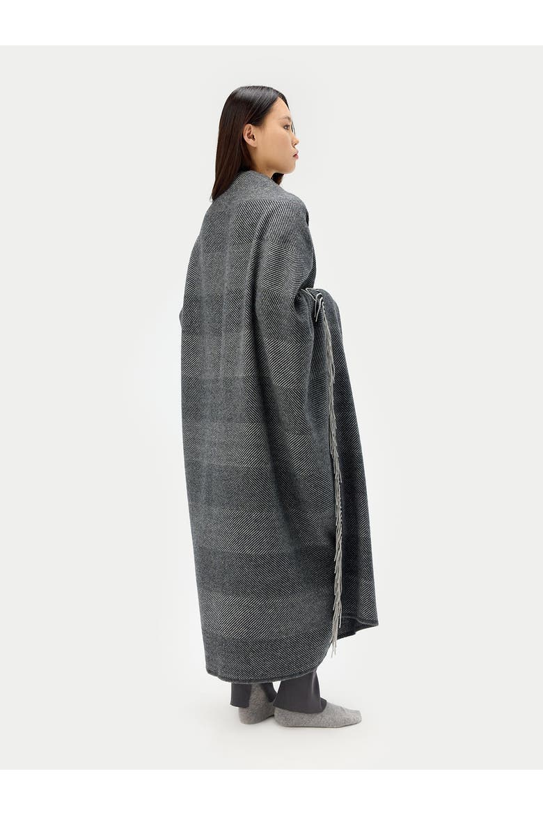 Cashmere Super Soft Throw, Alternate, color, charcoal