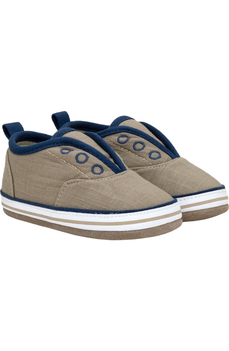 Robeez<sup>®</sup> Kids' Calder Slip-On Sneaker, Main, color, Taupe