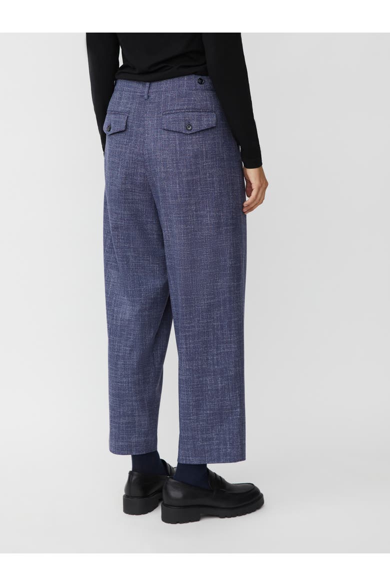 MaPhiladelphia Cropped Loose Fit Pants, Alternate, color, Navy Blazer
