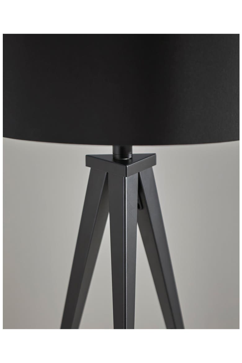 Director Floor Lamp, Alternate, color, BLACK