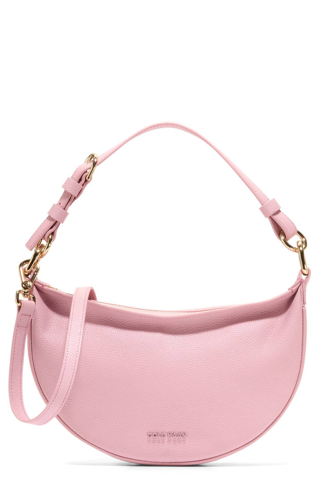 Cole Haan Elizabeth Leather Crossbody Bag, Main, color, Zephyr