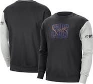 Nike Men's Nike Black/Heather Gray Phoenix Suns Courtside Versus Force & Flight Pullover Sweatshirt