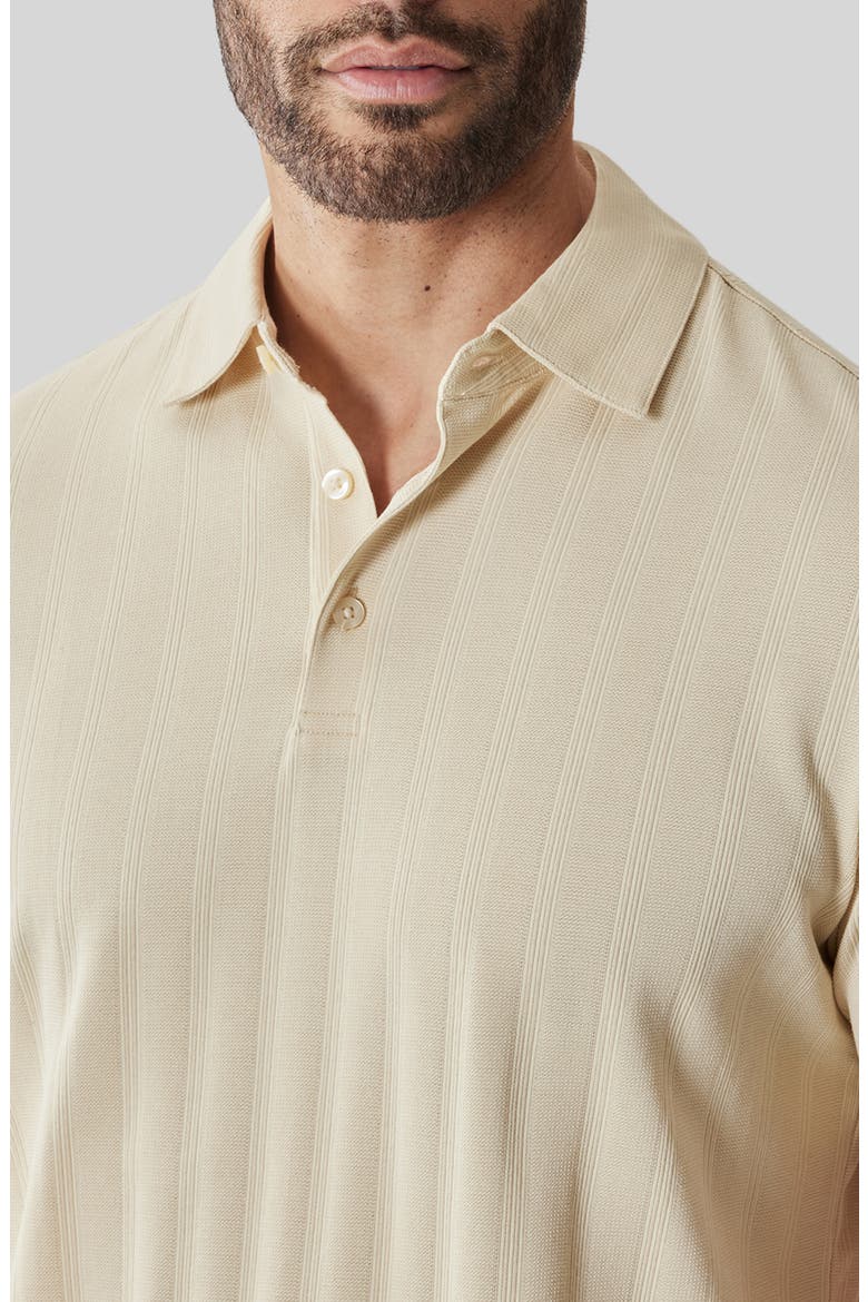 Caspian Rib Polo, Alternate, color, SOFT YELLOW