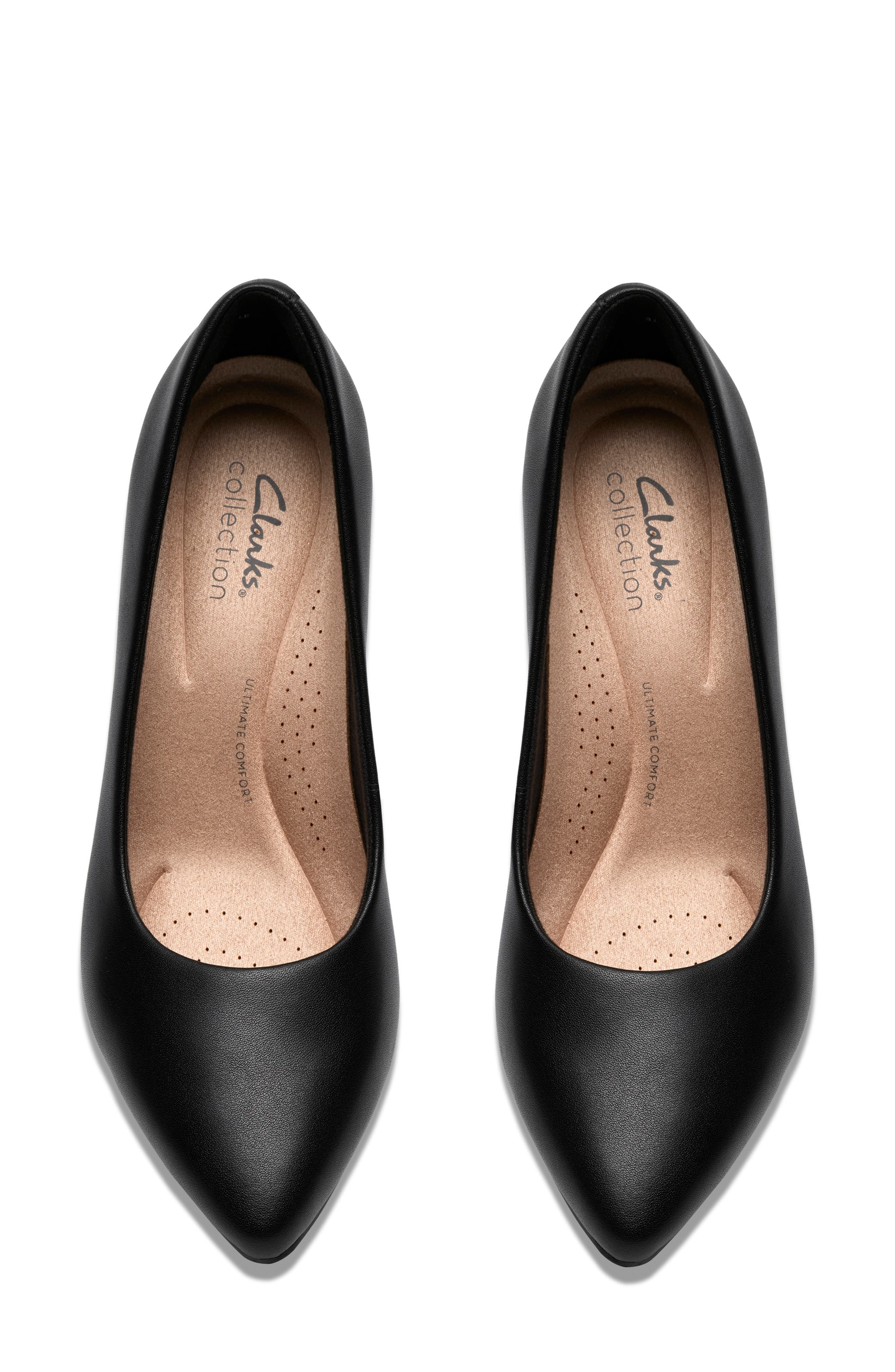 Clarks<sup>®</sup> Tammitha Eve Pump, Alternate, color, Black Leather