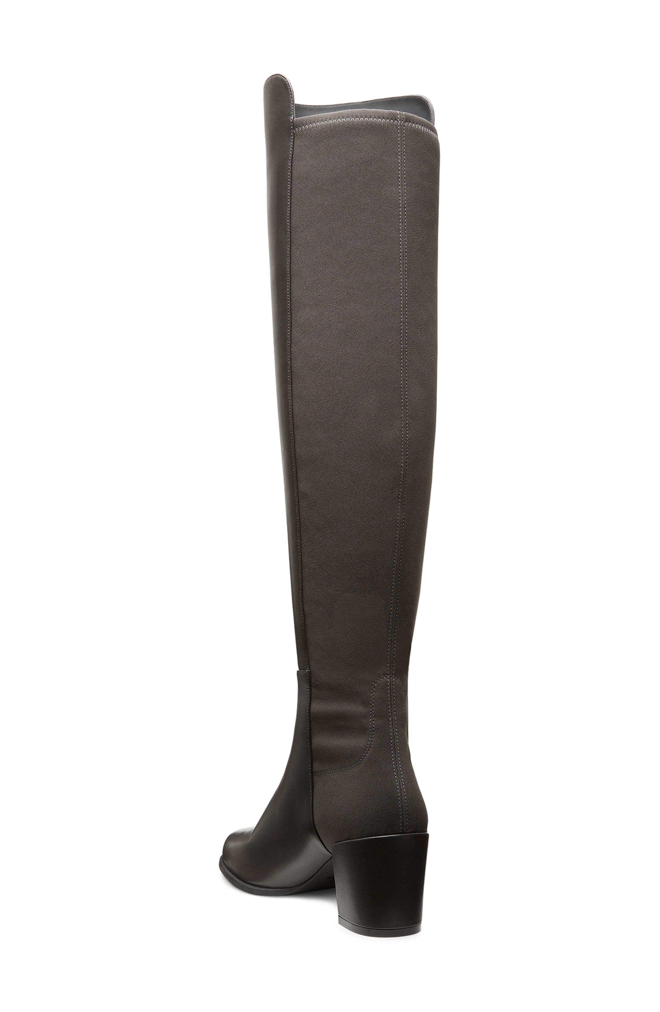 City Block Heel Boot, Alternate, color, SLATE