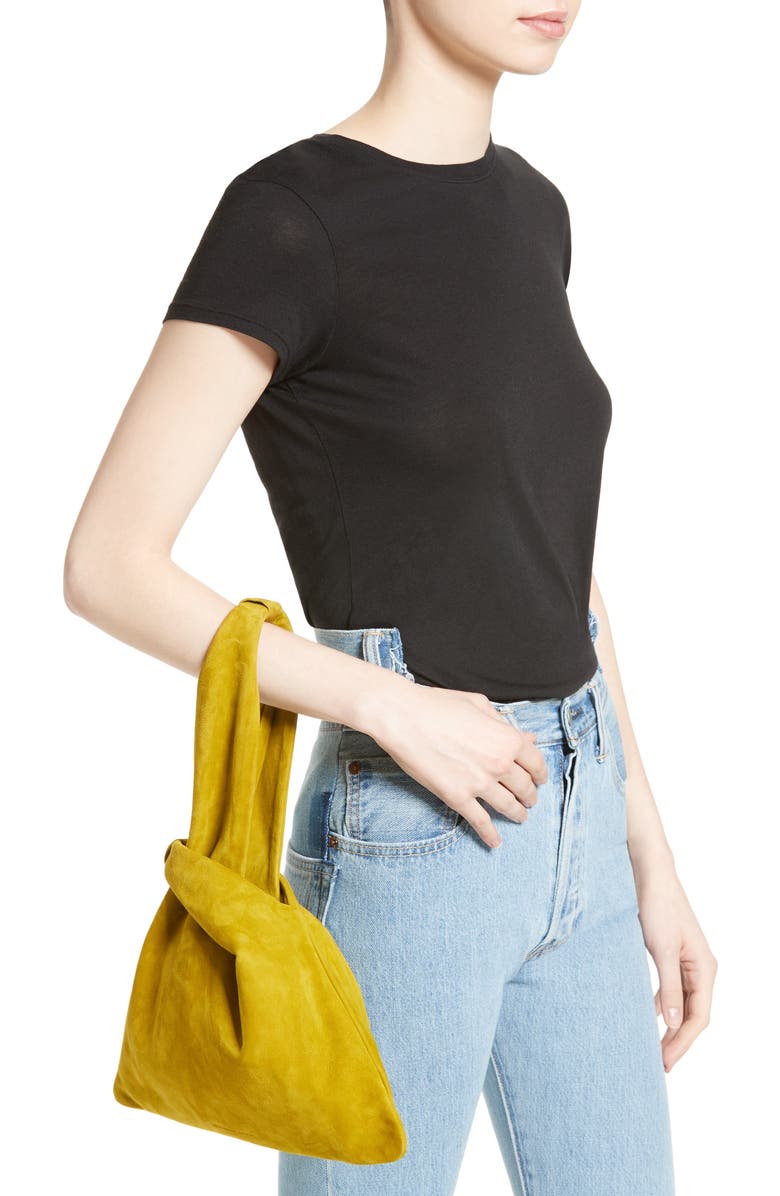 Creatures of Comfort Small Suede Malia Bag, Alternate, color,