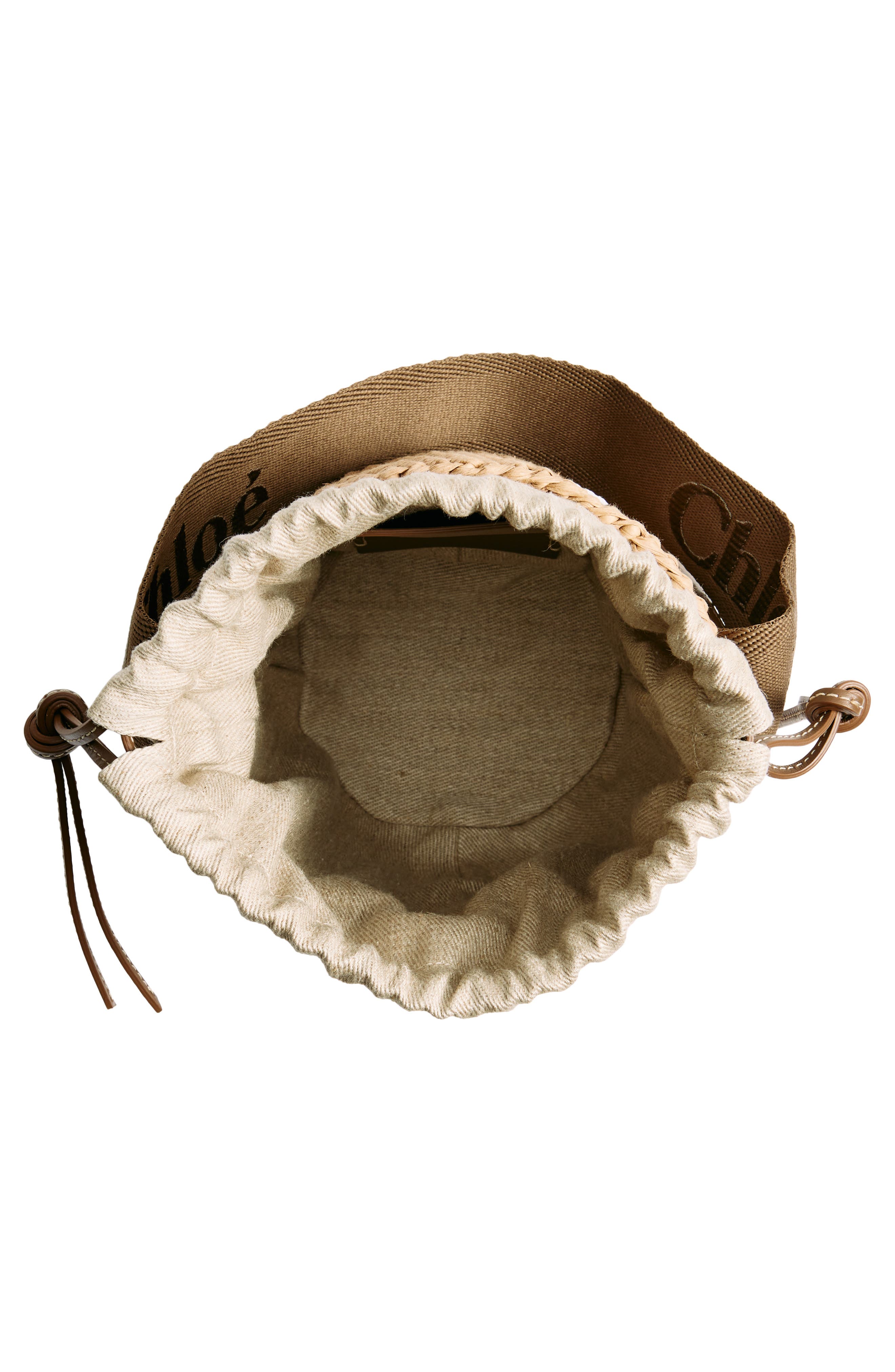 Chloé Small Woody Basket Bucket Bag, Alternate, color, 