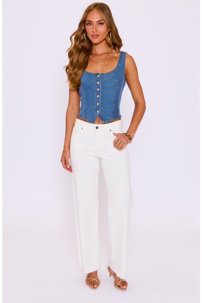 Willow Denim Vest, Alternate, color, MEDIUM WASH