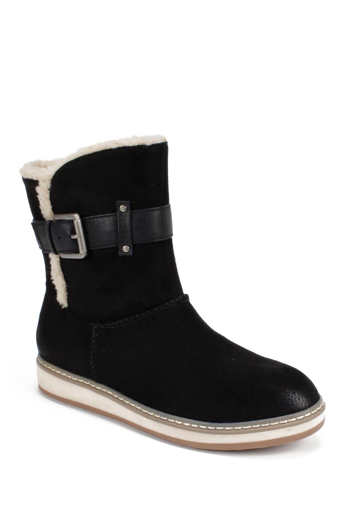 White Mountain Footwear Taite Faux Shearling Lined Boot, Main, color, 