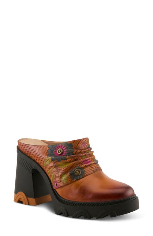 L'artiste By Spring Step Chemistry Platform Mule In Brown