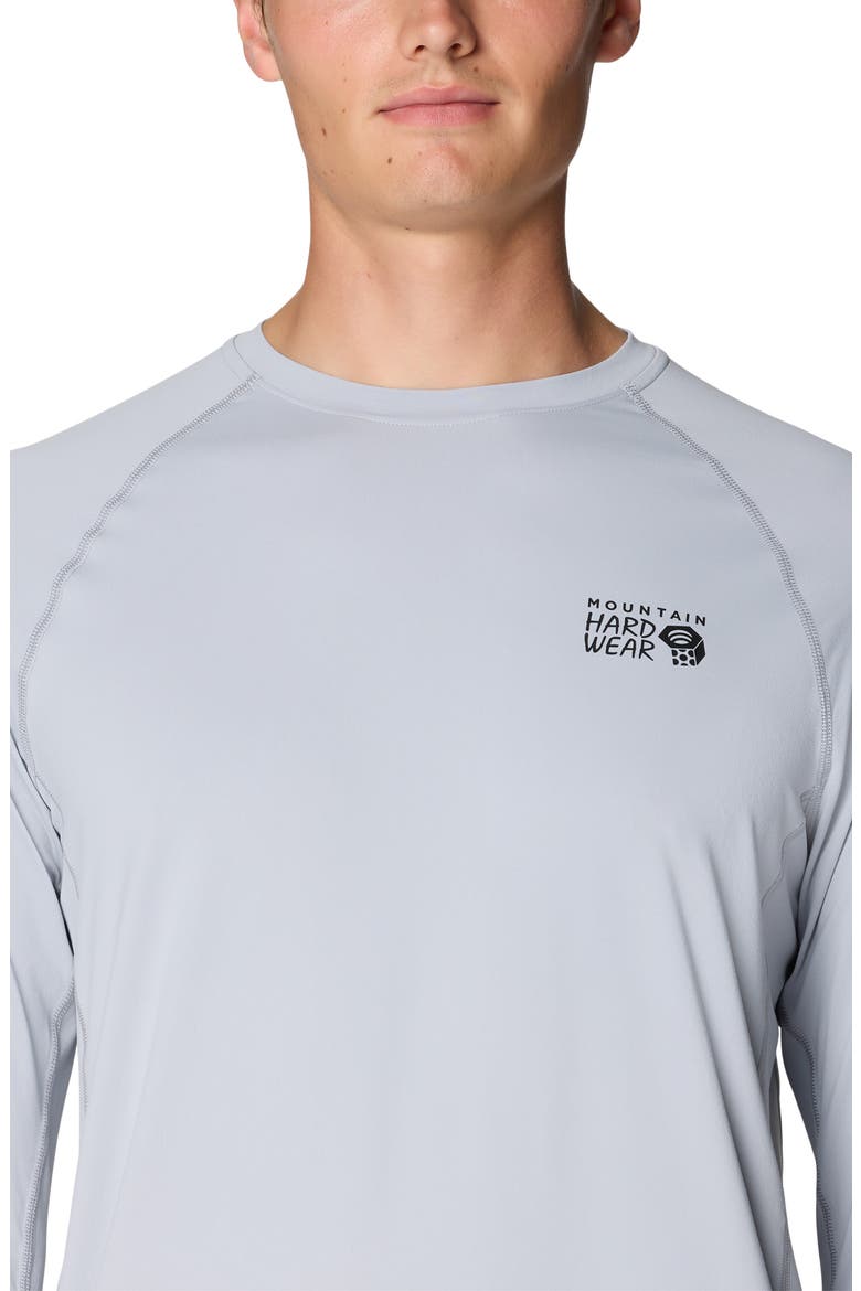 Crater Lake Long Sleeve T-Shirt, Alternate, color, GLACIAL