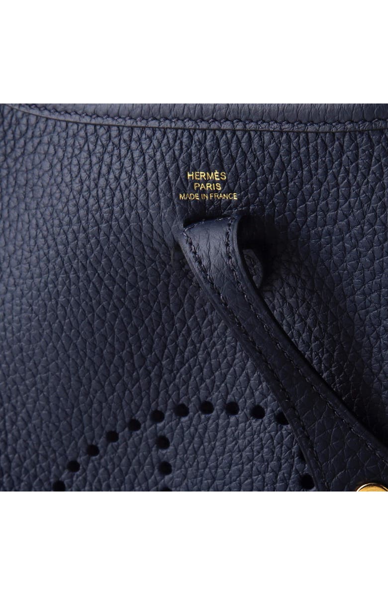 Pre-Owned Hermes Evelyne Bag Gen III Clemence TPM, Alternate, color, Bleu Navy