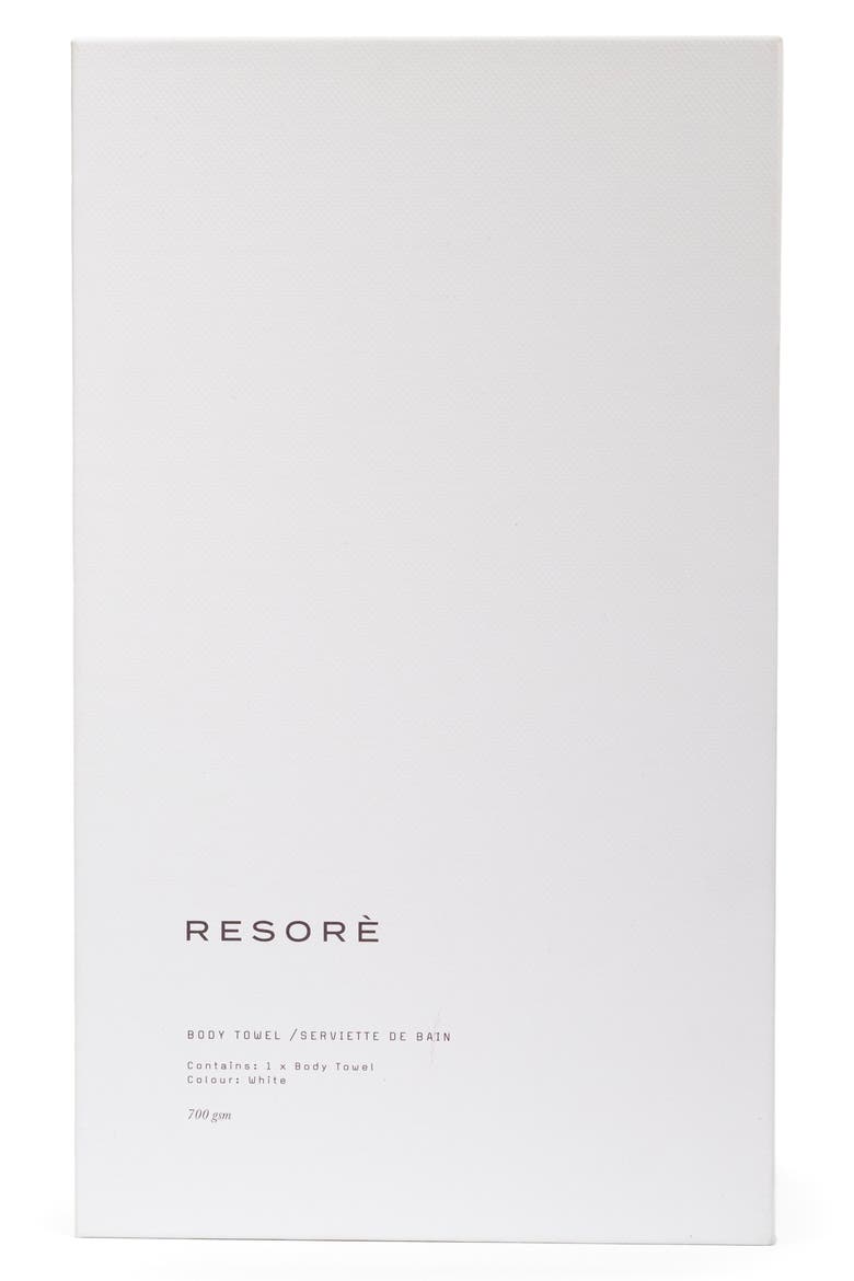 Resorè Bath Towel, Alternate, color, WHITE