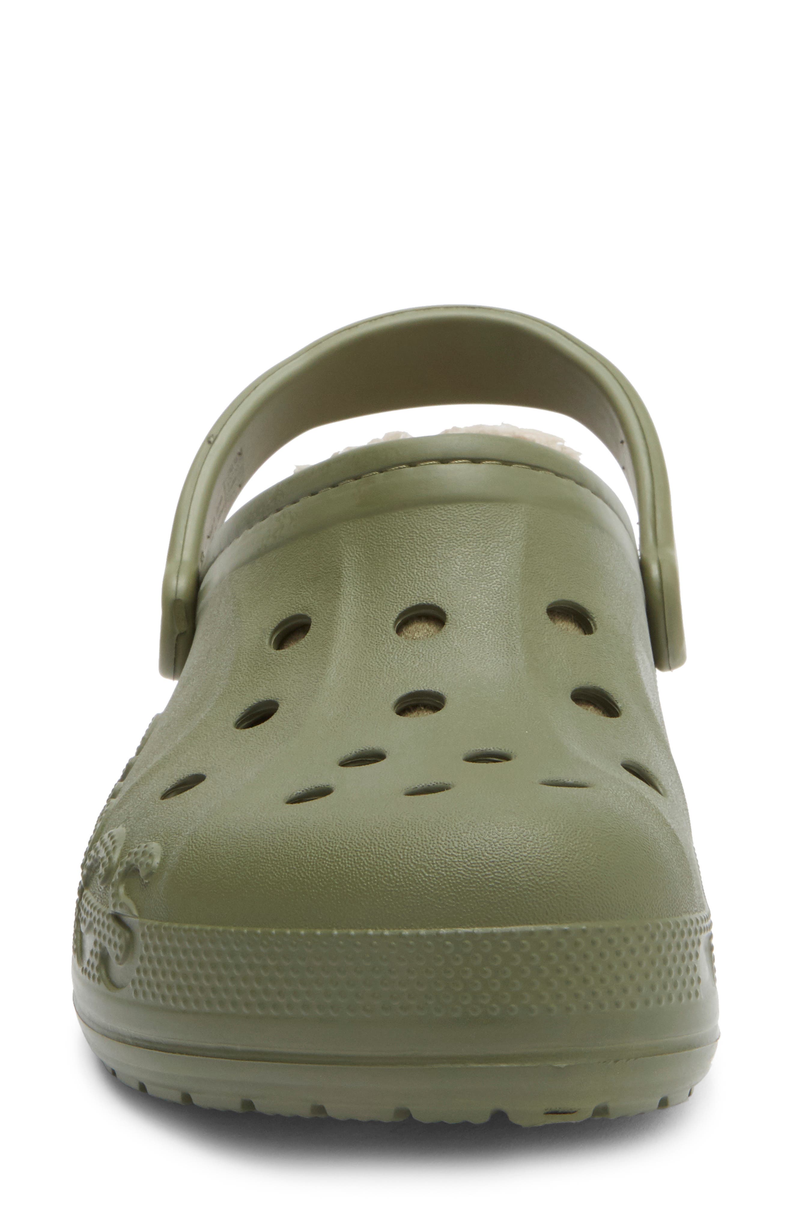 Unisex Baya Faux Fur Lined Clog Slipper