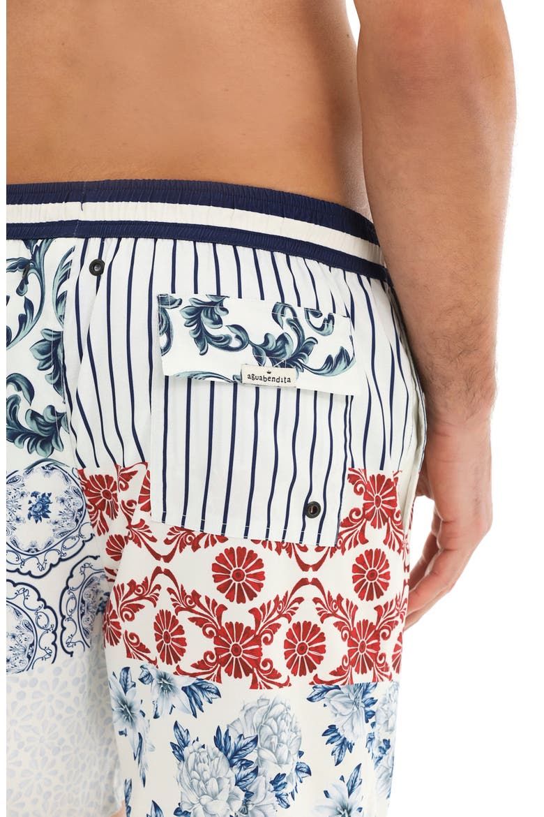 Joe Celinna Swim Trunks, Alternate, color, MULTICOLOR