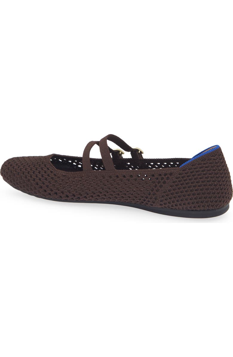 Rothy's The Double Buckle Many Jane, Alternate, color, Chocolate Mesh