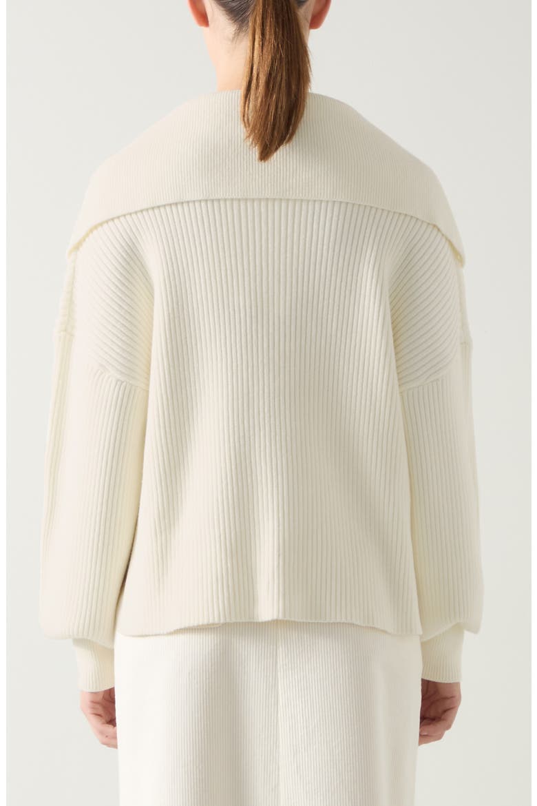 Polly Oversize Rib Top, Alternate, color, CREAM