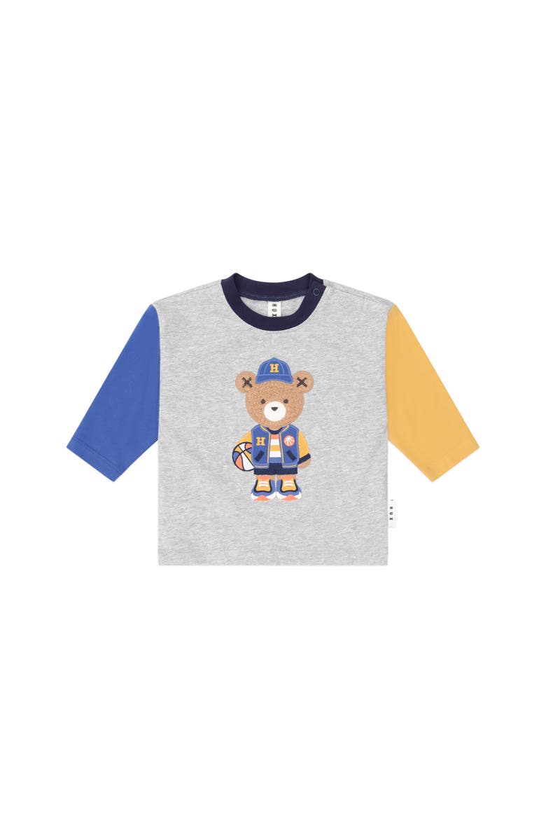 Huxbaby Baller Hux Top, Main, color, Grey Marle