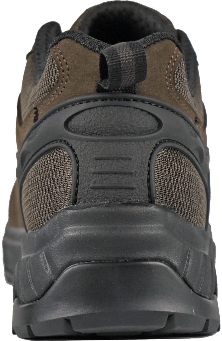 Hoss Boot Company HOSS Eric Low Soft Toe Wedge Work Shoe, Alternate, color, Dark Brown