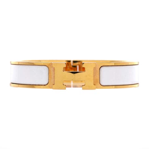 Clic H Bracelet Enamel Narrow