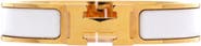 Pre-Owned Hermes Clic H Bracelet Enamel Narrow